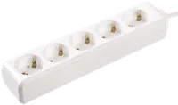 Extension cord U 05 5 sockets 2P+PE/3meters 3x1mm2 16A/250 IEK