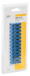 Зажим винтовой ЗВИ-5 н/г 1,5-4,0мм2 (2шт/блистер) синие IEK1