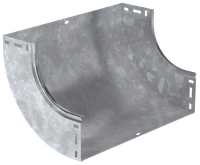 Поворот плавный 90град вертикальный внутренний (тип В10) ESCA 100х400мм HDZ IEK