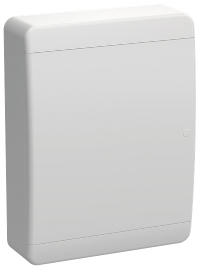 TEKFOR Корпус пластиковый ЩРН-П-24 IP41 белая дверь IEK
