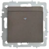 BRITE Card switch 30A VS10-1-8-BrTB dark bronze IEK2