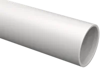 Труба гладкая жесткая ПВХ d=16мм белая 2м (50м/компл) IEK