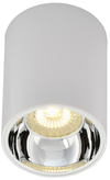 LIGHTING Светильник 4111 накладной потолочный под лампу GU10 белый/хром пластик IEK4