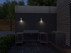 LIGHTING Светильник уличный 5220 настенный под лампу GU10 IP65 белый IEK4