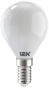Лампа светодиодная G45 шар матовая 7Вт 230В 4000К E14 серия 360° IEK1