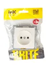 BRITE Socket without ground without shutters 10A PC10-1-0-BrP pearl IEK5