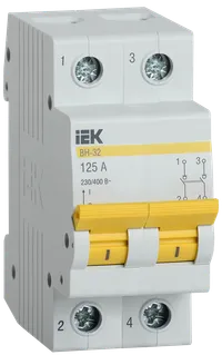KARAT Load switch (mini switch) VN-32 2P 125A IEK