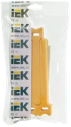 Хомут-липучка ХКл 14х135мм желтый (100шт) IEK1