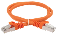 ITK Коммутационный шнур (патч-корд) кат.5E FTP PVC 10м оранжевый