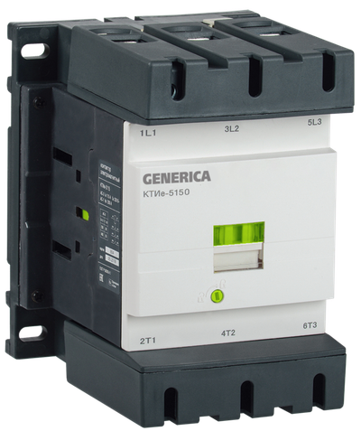 Контактор КТИе-5150 150А 230В/АС3 GENERICA