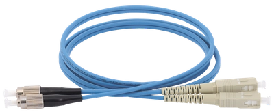 ITK Оптический коммутационный соединительный шнур (патч-корд), для многомодового кабеля (MM), 50/125 (OM4), SC/UPC-FC/UPC, двойного исполнения (Duplex), LSZH, 15м