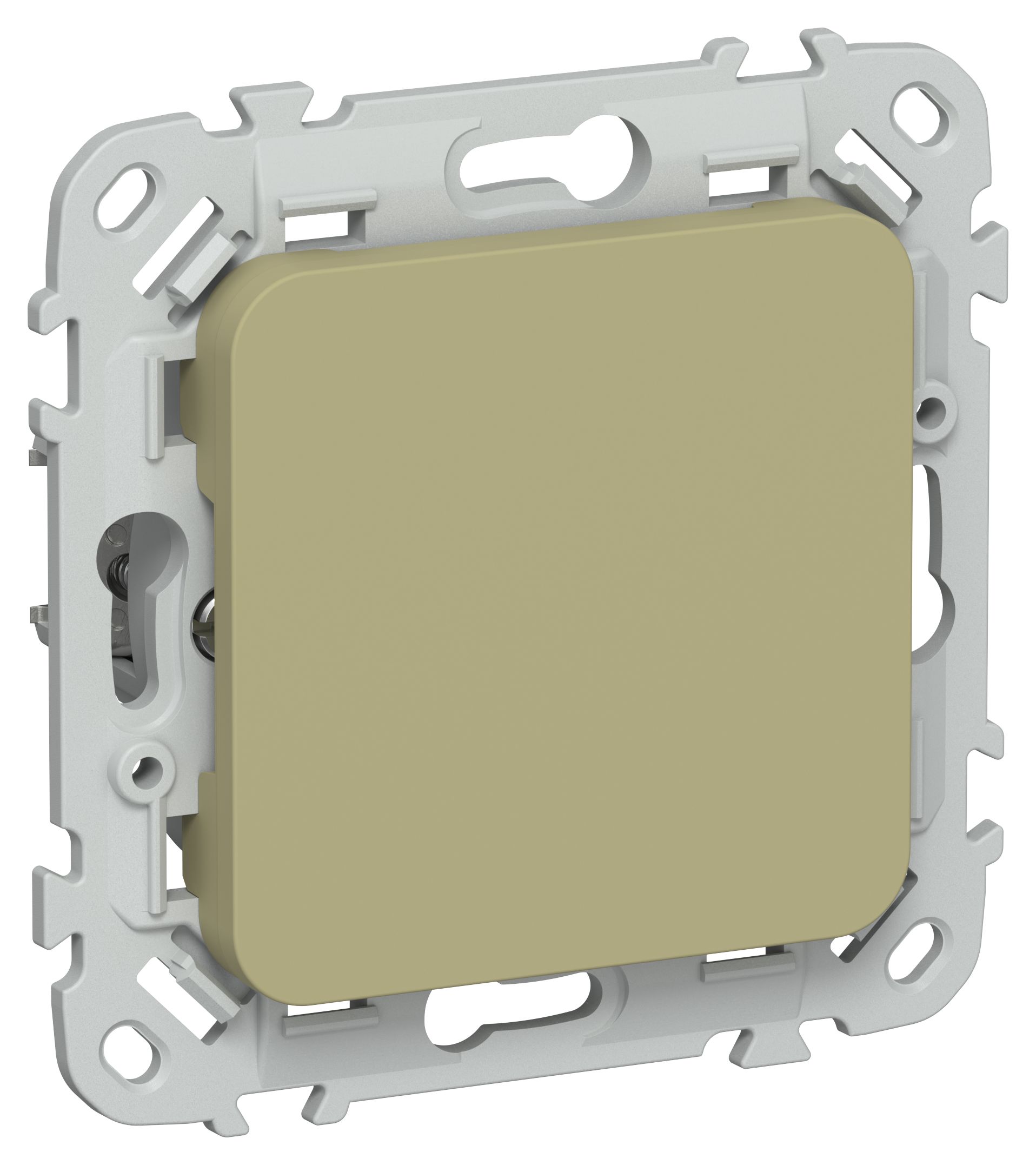 FLITE Заглушка с суппортом ЗГ-ФлО оливковый IEK (FI-PL10-K26)