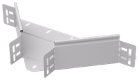 ESCA 5 Отвод Т-образный 80х100-1,2 RAL 9016 IEK
