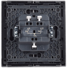 FORTE&PIANO Выключатель жалюзи 10А FP511 сталь IEK6