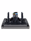 FORTE&PIANO Розетка компьютерная RJ45 кат.5E FP532 сталь IEK5