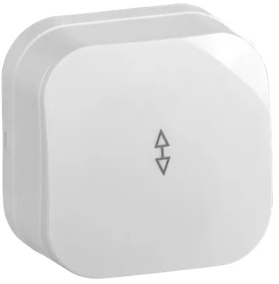 VSp10-1-0-XB switch single-button 2 way 10A with opening installation GLORY (white) IEK