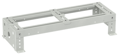 ITK LINEA S Кронштейн для монтажа лотка на шкаф 750мм серый