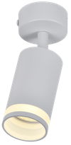 LIGHTING Светильник 4006 накладной настено-потолочный под лампу GU10 белый IEK2