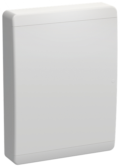 TEKFOR Корпус пластиковый ЩРН-П-54 IP41 белая дверь IEK