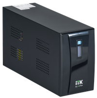 ITK ELECTRA ET ИБП Линейно-интерактивный 2кВА/1,2кВт однофазный с LCD дисплеем с АКБ 2х9AH USB порт