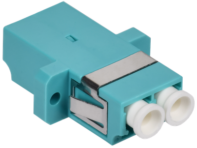 ITK Адаптер оптический проходной LC-duplex OM3 UPC