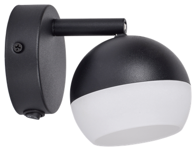 LIGHTING Светильник 4013 накладной настенный под лампу GX53 черный IEK