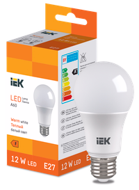 LED Bulb A60 1140lm 3000K E27 IEK