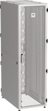ITK by ZPAS Шкаф серверный 19" 42U 600х1000мм одностворчатые перфорированные двери серый РФ1