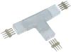 Коннектор Т-образный 5шт RGB 14мм (разъем-разъем-разъем) IEK0