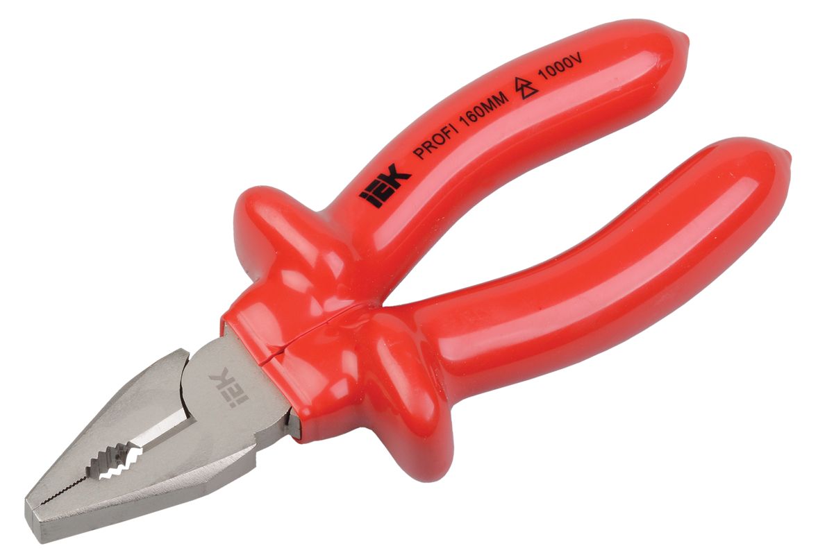 Пассатижи PROFI 160мм 1000В IEK (TPL-3-160)