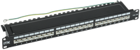 ITK 1U патч-панель кат. 6A STP 24 порта экранированная Dual IDC