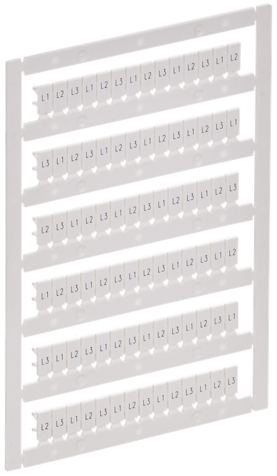 ARMAFIX Marker for CTS/CP 2.5mm2 with symbols "L1; L2; L3" IEK