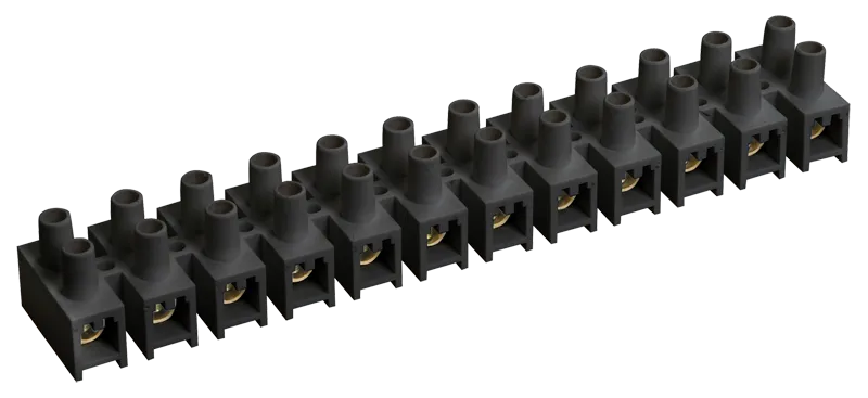 Screw-type terminal clips ZVI-60 6-16mm2 12steam IEK black