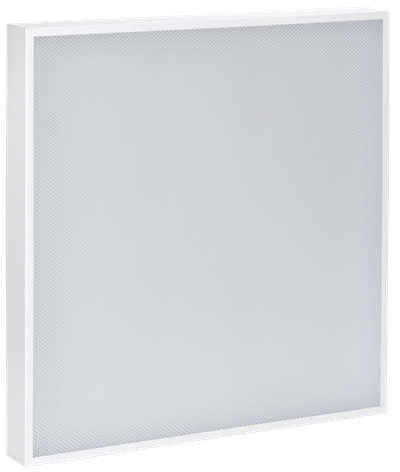 LIGHTING PRO Светильник светодиодный ДВО 1001A 30Вт 4000К IP40 595х595мм призма БАП 3ч IEK