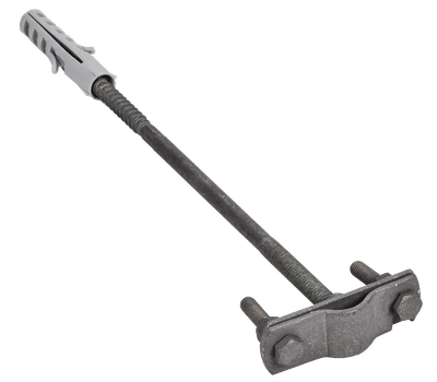 Держатель молниеприемника D=16-20мм L=400мм оцинкованная сталь TD IEK