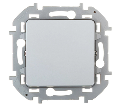 INSPIRIA Переключатель 1-клавишный перекрестный схема 7 10АХ алюминий