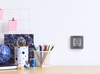 INSPIRIA Розетка 1-местная с заземлением с защитными шторками 16А с USB C 5В безвинтовое крепление алюминий2