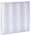 LIGHTING PRO Светильник светодиодный ДВО 2001 30Вт 6500К IP40 588х588мм Грильято микропризма IEK4