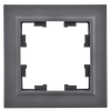 BRITE Рамка 1-местная РУ-1-БрГ графит IEK2