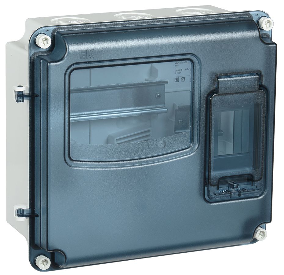 KREPTA 5 Корпус пластиковый ЩУРн-П 1/3 IP66 PC IEK (MSP1-N-03-55)