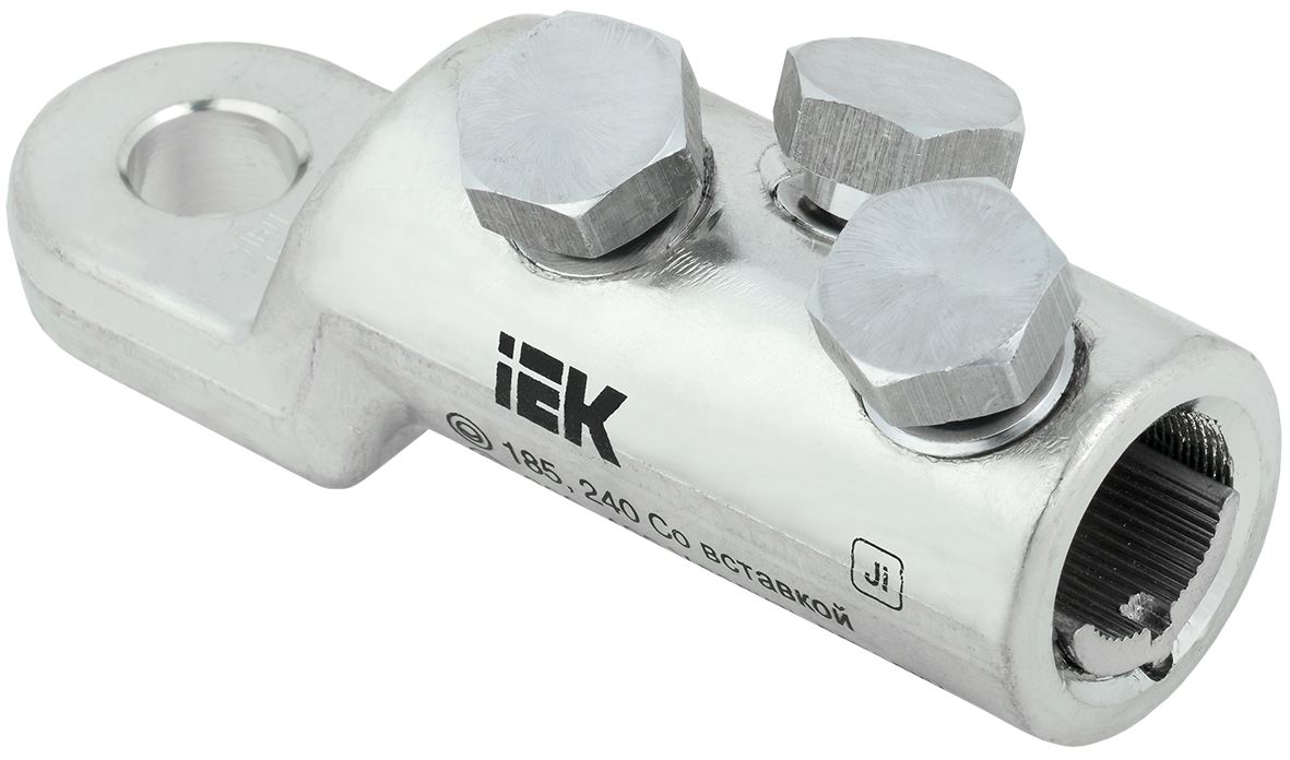 Наконечник болтовой луженый НБЛ 185-400-16/3 35кВ IEK (UNB11-185-400-03-35-1)