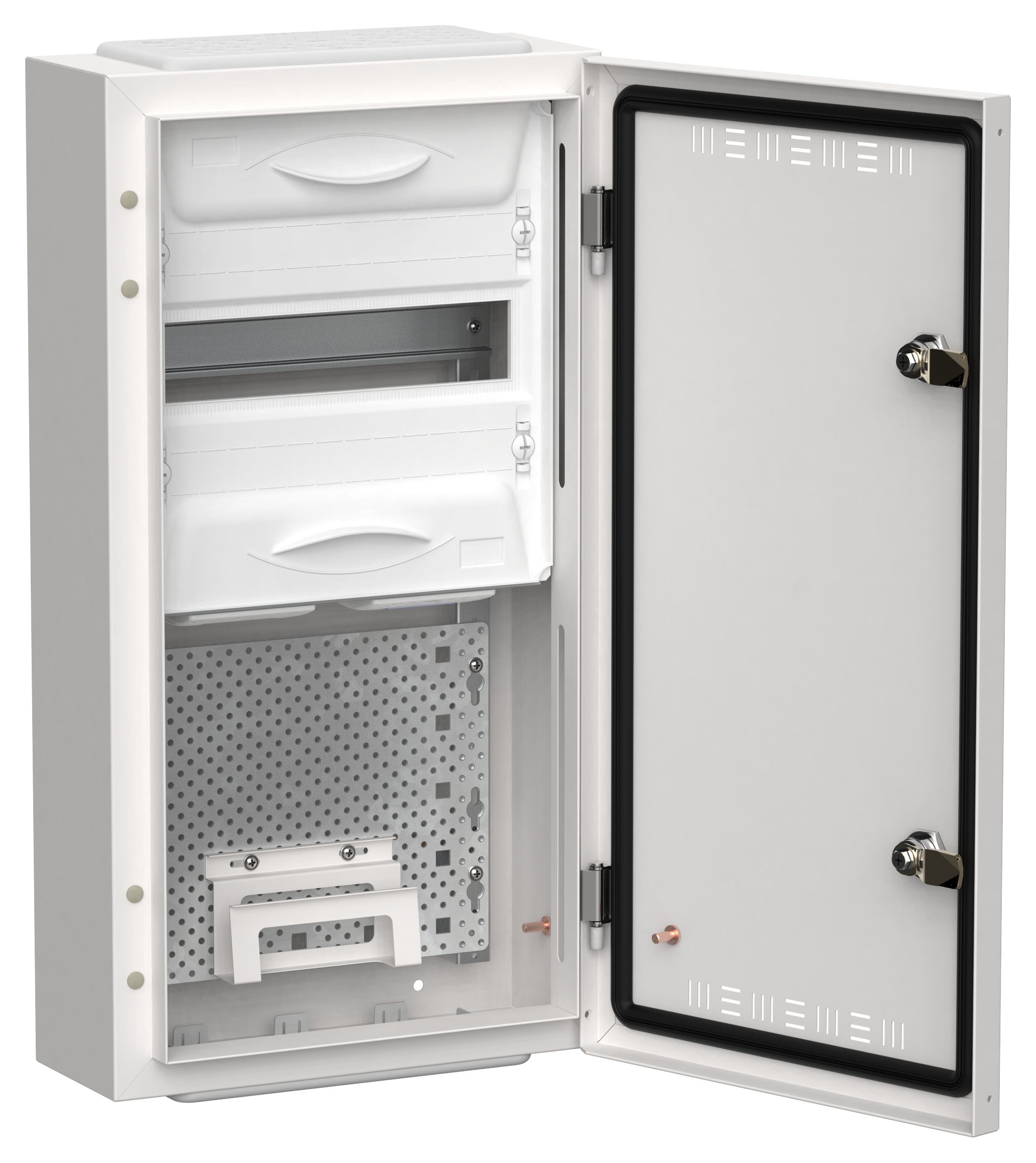 TITAN 5 Корпус комбинированный ЩРн-12 (1х36) 585х310х140мм IP30 белый IEK (TI5-51-N-1X036-30)