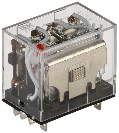 Реле РЭК77/4 с индикацией 10А 12В DC IEK