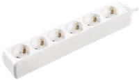 Extension cord U 06 6 sockets 2P+PE/3meters 3x1mm2 16A/250 IEK
