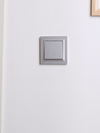 BRITE Рамка 1-местная IP44 РУ-1-БрА-44 алюминий IEK5