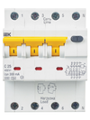 KARAT Автоматический выключатель дифференциального тока АВДТ 34 C25 300мА тип A IEK6