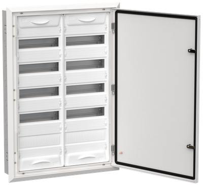 TITAN 5 Корпус металлический ЩРв-120 (2х60) 880х625х130мм IP31 белый (одна дверь) IEK