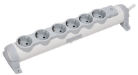 COMFORT Удлинитель У06К 6 мест 2P+PE 1,5м 3х1,5мм2 16А белый IEK