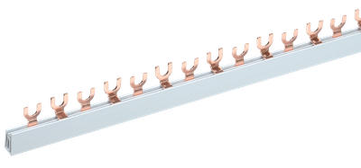 Шина соединительная типа FORK (вилка) 2Р 63А (1м) IEK