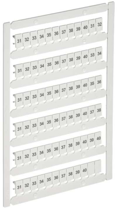 ARMAFIX Маркер для CTS/CP 4мм2 с символами "31-40" IEK